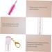 Mipcase 4pcs Tube Mascara Brush Makeup Mascara Diy Lash Wand Tubes Portable Eyelash Tube Self Made Diamond 11.2x1.1cm Rosy - Buy Online on GoSupps.com