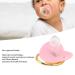 Bling Baby Pacifier | Silicone Heart Shape Rhinestone Pacifier for 6-18 Months | Pink Pacifier for Stylish Babies - Buy Online on GoSupps.com