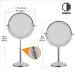 TUSHENGTU 8 Height Adjustable Makeup Mirror with Lights and 10x Magnification - 3 Color Options - Buy Online on GoSupps.com