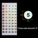 Number Stickers 1-50 | 500PCS Round Laser Labels for Nail Polish | Self-Adhesive Inventory Tags & Organizing Stickers - Buy Online on GoSupps.com