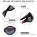 DUCO Baby Polarized Sunglasses with Strap | UV Protection for Newborn Toddler 0-24 Months | Flexible Infant Sunglasses 0-2 Years | Black Frame Red Temple - Buy Online on GoSupps.com