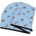 Hair Towel Wrap - Quick Drying Towel Turban with Button | French Bulldog Design - Buy Online on GoSupps.com