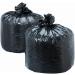 Black Thickened Disposable Large Plastic Garbage Bag Hotel Kitchen Property Business Oversized Garbage Bag black 90 width * 100 high * 2.8 silk thick - Buy Online on GoSupps.com