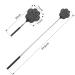 Buy Takuza Fly Gossip - 2 Pieces Pest Control with Mosquito Scraper | Effective Against Flies Wasps & Insects (Black & Brown) - Buy Online on GoSupps.com