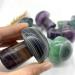 Specimen 1PC Natural Big Green Purple Fluorite Crystal Mushroom Shaped Polished Stone DecorNaturalStones and CrystalsStone Full of Texture - Buy Online on GoSupps.com