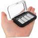 Palette Magn tique Vide 2 Pi ces Petit Format en Plastique Abs Noir Mat Porte-maquillage pour Fards Paupi res et Surligneurs Voyage Compacte - Buy Online on GoSupps.com