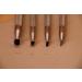 4pcs Stainless Steel Leather Beveling Set - Smooth Angle Beveler Stamps for DIY Leather Crafts - Buy Online on GoSupps.com