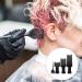 KALLORY Hair Dye Tools: Highlighting Board & Brush Kit for Hair Coloring - 4 Pcs Set, 32x10x1.3cm - Black - Buy Online on GoSupps.com