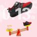 JOINFREE Baby Sneakers Toddler Shoes | Soft Anti-Slip Sole | Newborn First Walkers | Breathable Athletic Running Shoes 6-12 Months | Red Black - Buy Online on GoSupps.com