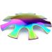 Rainbow Deep Oval French Nail Trimmer Cutter Tool | 9 Sizes | HJ-NAT203-FC10 - Buy Online on GoSupps.com