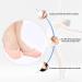 Silicone Gel Toe Pads - Breathable Ballet Foot Protection (2 Pairs Beige) - Buy Online on GoSupps.com