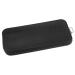 VOCOSTE Silicone Makeup Brush Bag Travel Essentials Makeup Brush Organizer Makeup Brush Travel Bag Cosmetic Case Portable Travel Makeup Brushes Case Black
