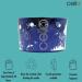Celestial Large Scented Candle with Turquenite Gemstones - Blue Crystal Astrology Gift for Men and Women - Anxiety Relief Candle - Buy Online on GoSupps.com