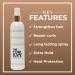 The Curly Suite Hair Spray - Styling Products with Heat Protection for Curly Hair - Long-Lasting Formula with Bergamot Lemon & Ozonic Accord - 8 Oz. - Buy Online on GoSupps.com