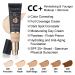 Lezero Moisturizer CC Cream with SPF 25+ | Color Correcting & Anti-Aging Foundation Makeup | 1.08 oz (180 Tan) - Buy Online on GoSupps.com