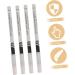 BIUDECO 12pcs Lying Silkworm Eyeliner White Eyeliner Pencils Glitter Highlighter Waterproof Eyebrow Wood - Buy Online on GoSupps.com