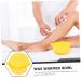Frcolor Wax Melting Warmer - Silicone Shell for Face & Body | Portable 13.5x11.5cm Yellow Bowl for Skin Care - Buy Online on GoSupps.com