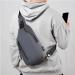 Buy A-qmzl Men's Crossbody Sling Bag - Waterproof Gray Shoulder Bag for Hiking & Cycling - Buy Online on GoSupps.com