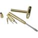 Faotup 1PCS Gold 6.10Inch Hammer with Screwdrivers - Mini Golden Hammer Tool for Crafts & Jewelry Making - Buy Online on GoSupps.com
