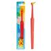 TEPE Interspace Soft Angled Toothbrush With Pointed Tuft For Precise Cleaning / 1 X Interspace Handle With 12 Detachable Brush Tips 1 Count (Pack of 1)