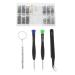 Magidal glasses repair set nasal cushion replacement various small screws with a compact box eye glass repair tool for glasses glasses