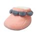 Neflum Soft foot heating for women-fast heating foot warmers fluffy filled slippers-Accessories for cold weather to work read learn travel television Rose Three-Speed Timer Temper