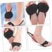 Shop Comfortable High Heels Forefoot Metatarsal Pads - Anti-Slip Foot Cushions for Women | 8x6cm Black - Buy Online on GoSupps.com