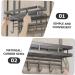 Cabilock Storage Rack Clothes Hanger Door Shelf Hooks for Door Towel Hanger Ordinary Hook Coat Rack Outdoor - Buy Online on GoSupps.com