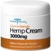 Medical Miracles Hemp Relief Cream - Ideal for Arthritis Neuropathy Muscles Joints Neck Back Elbows Hands Feet and Knees - Proudly Made in USA (3000mg)