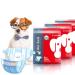 Pet Soft female diapers Super -sugable denim jeans pet disposable diaper cowboystil puppy dog diapers 3 pockets 24 pieces s 24count