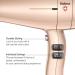 Valera 3200 Professional Ionic Hairdryer - Powerful AC Motor 6 Settings Rose Gold - Buy Online on GoSupps.com