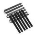 Healeved 6 Pairs Eyelash Extension Eyelash Lift Eyelashes Lifting Eyelashes Lift Pads Lifting Eyelashes Lash Lift Tool Eyelashes Lift Kit Lash Lift Kit Eyelashes Lifter Lash Lift Rods Black 6.00X0.60X0.10CM