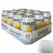 Charlie's Organics Sparkling Water Lemon (12x330ml can NL DISPOSABLE) + usy Block
