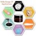 Amber Glass Jars Empty Cosmetic Jars with Lids and Inner Liners 10 Small Sample Pots 2 Spatula 16 Label Refillable Cosmetic Jars Travel Jars for Powder Face Creams Lotion and Makeup(20ml) - Buy Online on GoSupps.com