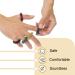 10 Acupressure Rings for Finger Massage | Stress Relief & Improved Circulation | Stress Reduction Massage Rings | International Shipping - Buy Online on GoSupps.com