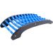 Guvkeug Lumbar Support Corrector - Fitness Spinal Pain Relief & Relaxation - Blue - Buy Online on GoSupps.com