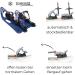 Inook AXM Snowshoes with Climbing Aid | EU Sizes 36-47 | Adjustable Snowshoe Set with Carrying Bag | Patented Features for Ultimate Performance - Buy Online on GoSupps.com