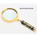 Portable Magnifier Hd Portable Magnifier Folding Gold Plated Case + Optical Glass + Abs Case Handheld Magnifier for Maps Tasks Survey Reading 10X Rea Full of Stars - Buy Online on GoSupps.com