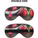SSIMOO Red Strawberry Sleep Mask - Adjustable Breathable & Fashionable Eye Mask for Comfortable Sleep - International Shipping Available - Buy Online on GoSupps.com