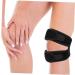 Patella Knee Brace - Portable Band for Knee Support Fitness & Cycling | Adjustable Black Knee Strap - 42x9x1CM - Buy Online on GoSupps.com