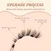 LFCFBH 2Pairs Magnetic Lashes with Applicator Reusable Magnetic Eyelashes Natural Look Easy to Wear No Glue & No Makeup Remover - Buy Online on GoSupps.com