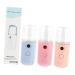 Healeved 4pcs Small Pill Hydrating Instrument Facial Mister Face Humidifier Skin Moistener Spray Humidifier Face Steamer Face Mist Steamer Face Mist Sprayer Beauty Sprayer