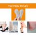Wotermly 2 Pairs Cow Leather Heel Grips - Grey Heel Pads for Loose Women's Shoes - Buy Online on GoSupps.com