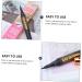 CANIGHT 2pcs Makeup Eyeliner Gel Liner Eyeliner Eye Beauty Pens Cosmetic Accessories Makeup Pens Abs Shell - Buy Online on GoSupps.com