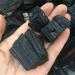 3pcs Natural Black Tourmaline Crystal Rough Stone Rock Specimen Natural Stones and Minerals - Buy Online on GoSupps.com