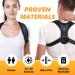 Adjustable Back Brace Posture Corrector for Men and Women - Upper Back and Shoulder Straightener - Relieve Neck and Shoulder Discomfort (30-50) - Buy Online on GoSupps.com