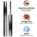 Vervaci Iron Rod Mascara Vervaci Mascara Novafy Iron Wand Mascara Sobrastro Iron Wand Mascara 3D Curling Eyelash Iron Mascara Metal Rod Mascara Waterproof Long Lasting No Clumping (2PCS-brown) - Buy Online on GoSupps.com