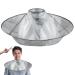 Hair Catcher for Haircuts Home Haircut Capes Umbrella for Adult Kids Barber Hair Cutting Cape for Hair Salon Foldable Hair Dressing Cloa Apron