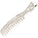 Bling Rhinestone Hair Clips Sparkly Crystal Comb Hairpins Hair Barrettes Hair Accessories for Women and Girls Style1