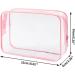 MOCOCITO Clear Toiletry Bag Set for Women & Men | 8 Bottles Included | EU & UK Hand Luggage Approved (Pink) - Buy Online on GoSupps.com